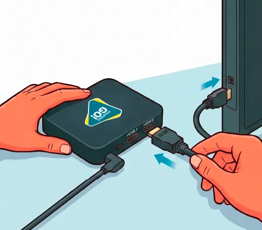 Asegúrate de que el cable HDMI esté bien conectado en el deco y el TV.